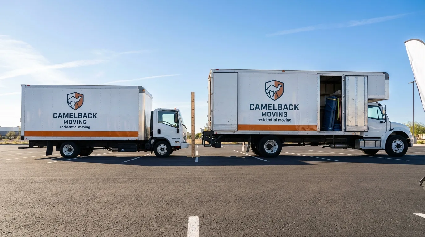 Moving truck size capacity guide in Hiram